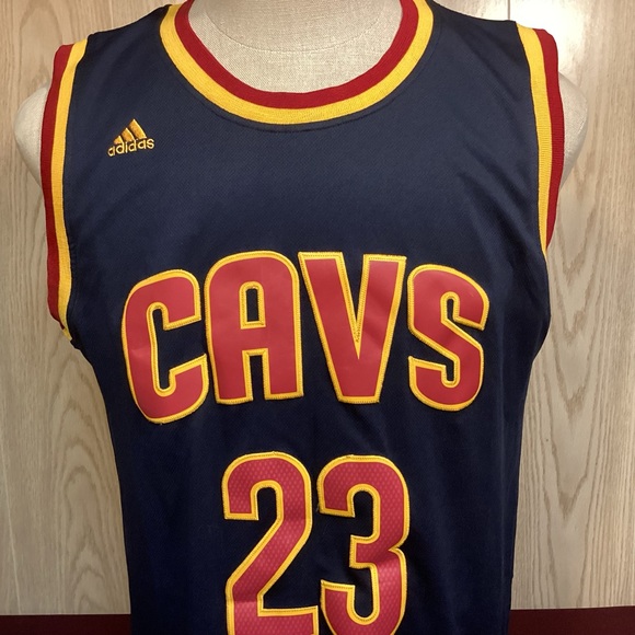 Adidas Cleveland Cavaliers LeBron James basketball Jersey mens size medium - Picture 2 of 9